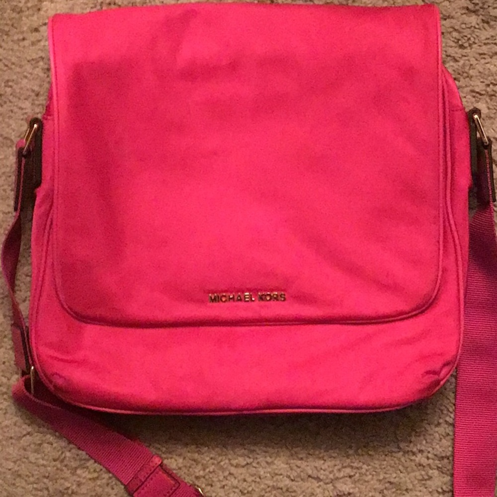 Hot pink Michael Kors purse